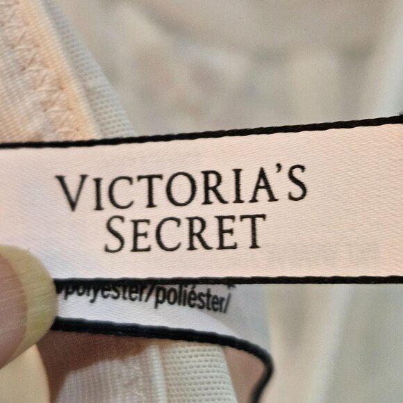 Victorias Secret Floral Embroidery Mesh Bustier Corset Size Medium Pink - Picture 10 of 11